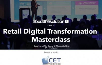 AboutTheSolution is Pleased to extend an invitation for you to attend the Retail Digital Transformation Masterclass happening on the 27th February 2017.
